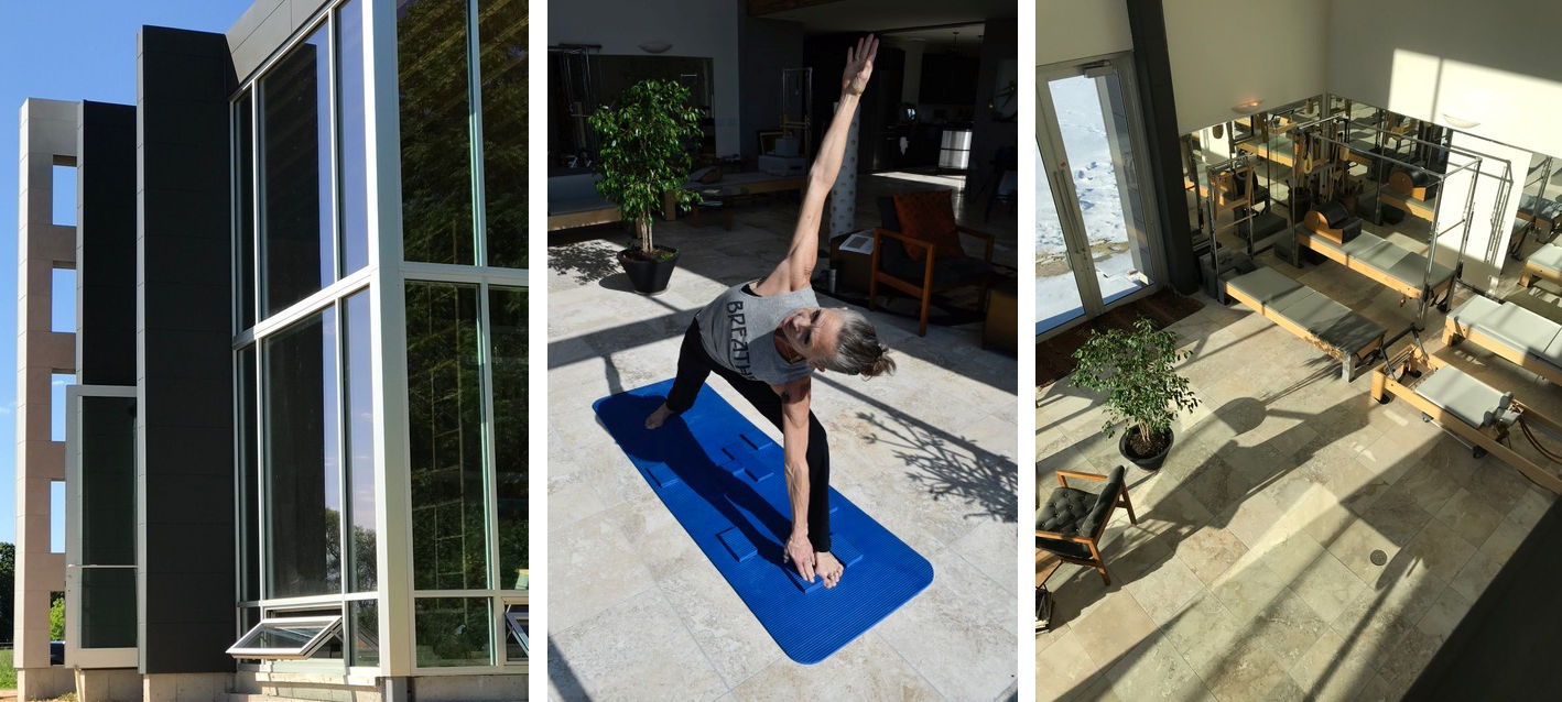 studio indoors and outdoors